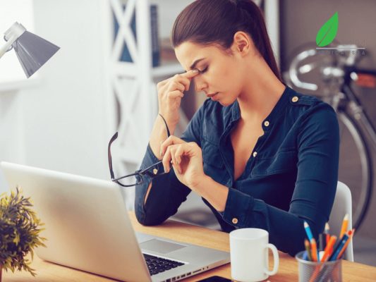 Áp lực từ công việc dễ khiến bạn bị căng thẳng, stress
