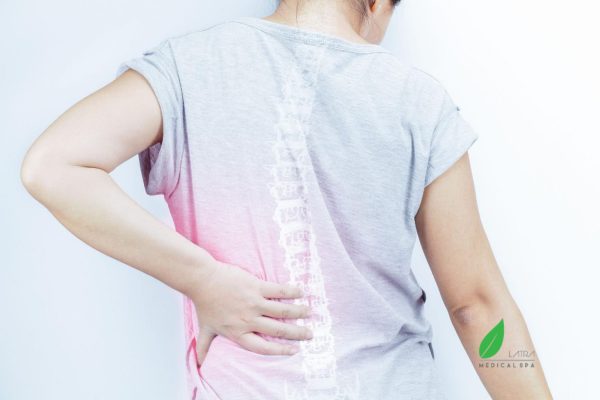 Nhân nhầy của đĩa đệm cột sống chệch ra khỏi vị trí bình thường