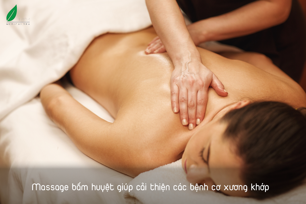 Massage bấm huyệt giúp cải thiện các bệnh cơ xương khớp