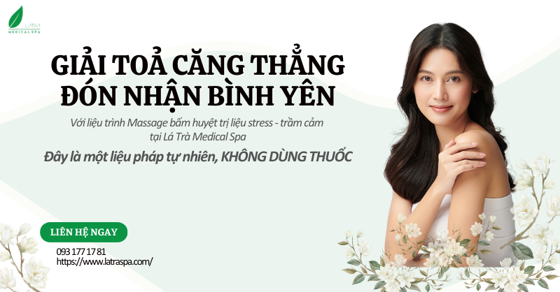 Đón Nhận Bình Yên Với Liệu Pháp Massage Bấm Huyệt Trị Liệu Stress - Trầm Cảm