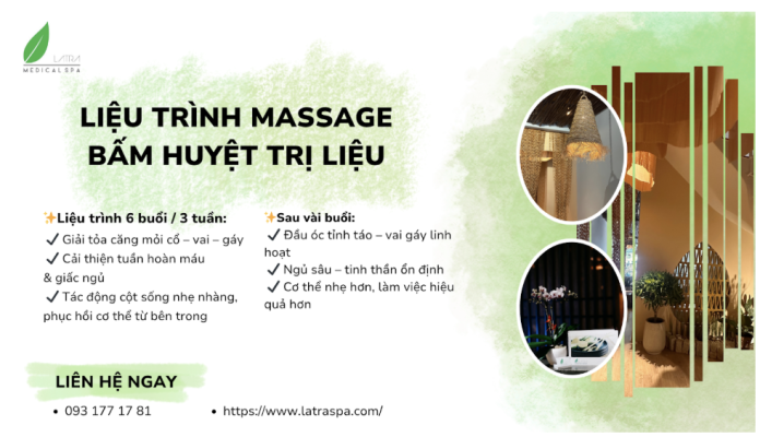 Những Chia Sẻ Từ Một Khách Hàng Về Liệu Trình Massage Bấm Huyệt Trị Liệu Tại Lá Trà Medical Spa