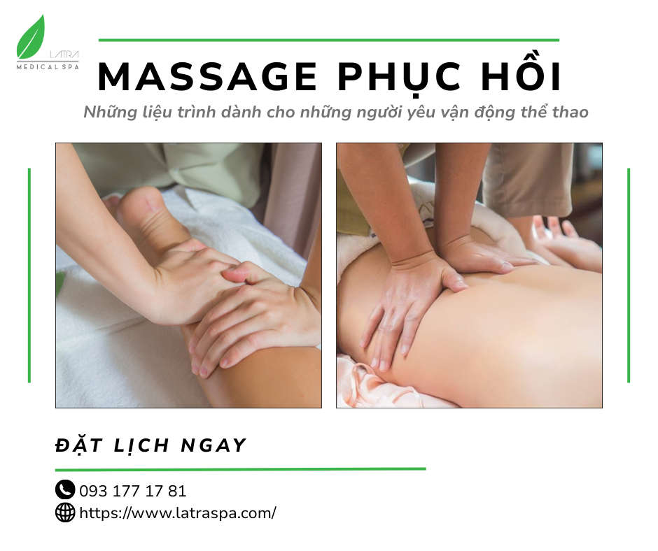 Chấn thương thể thao & giải pháp xoa bóp bấm huyệt phục hồi tại Lá Trà Medical Spa